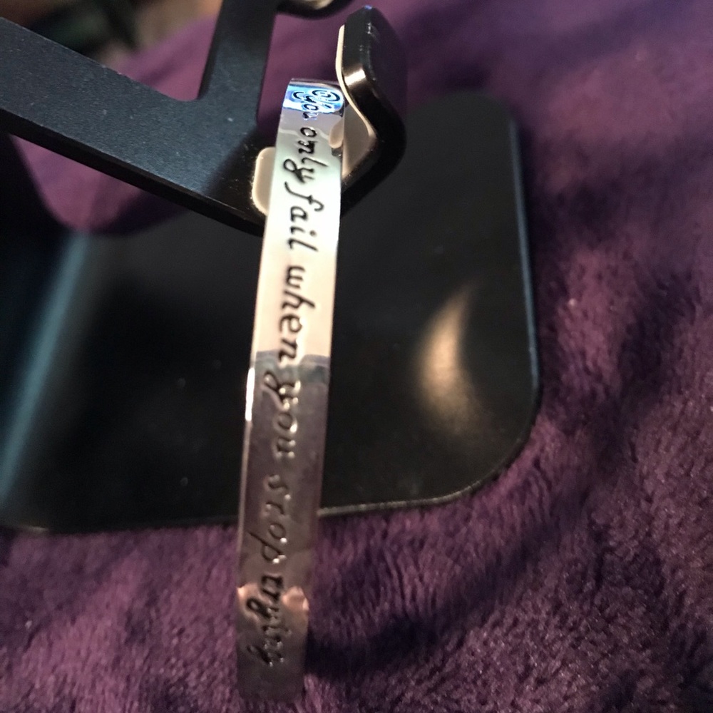 🔥3/$15🧊 Silver motivation bracelet